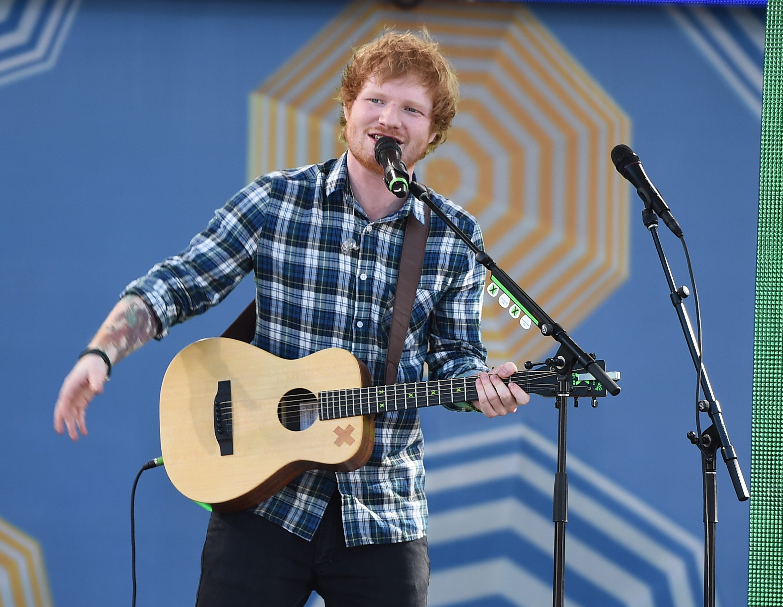 Ed Sheeran reveals the secrets behind his sixty colourful tattoos after  going shirtless for new music video Shape Of You  The Sun